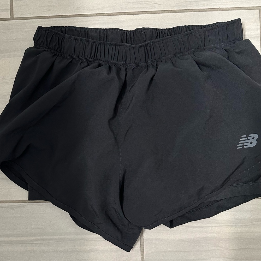 New Balance Women's Black Running Shorts